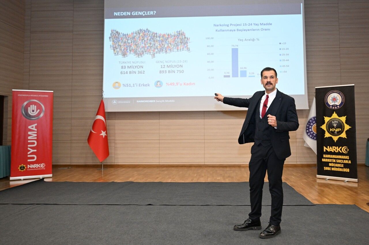 Kahramanmaraşlı Gençler Bağımlılığa Karşı Bilgilendirildi (9)