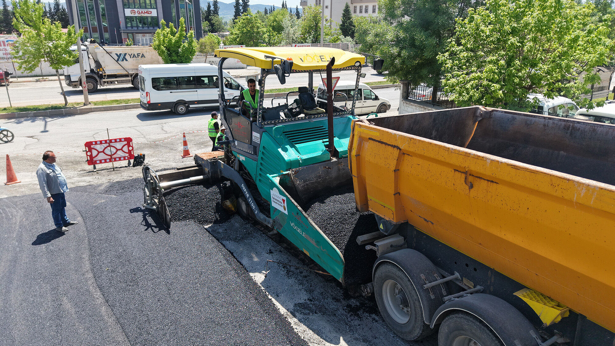 Kahramanmaraş’ta 5 Milyon Tl’lik Asfalt Çalışmaları Başladı (2)
