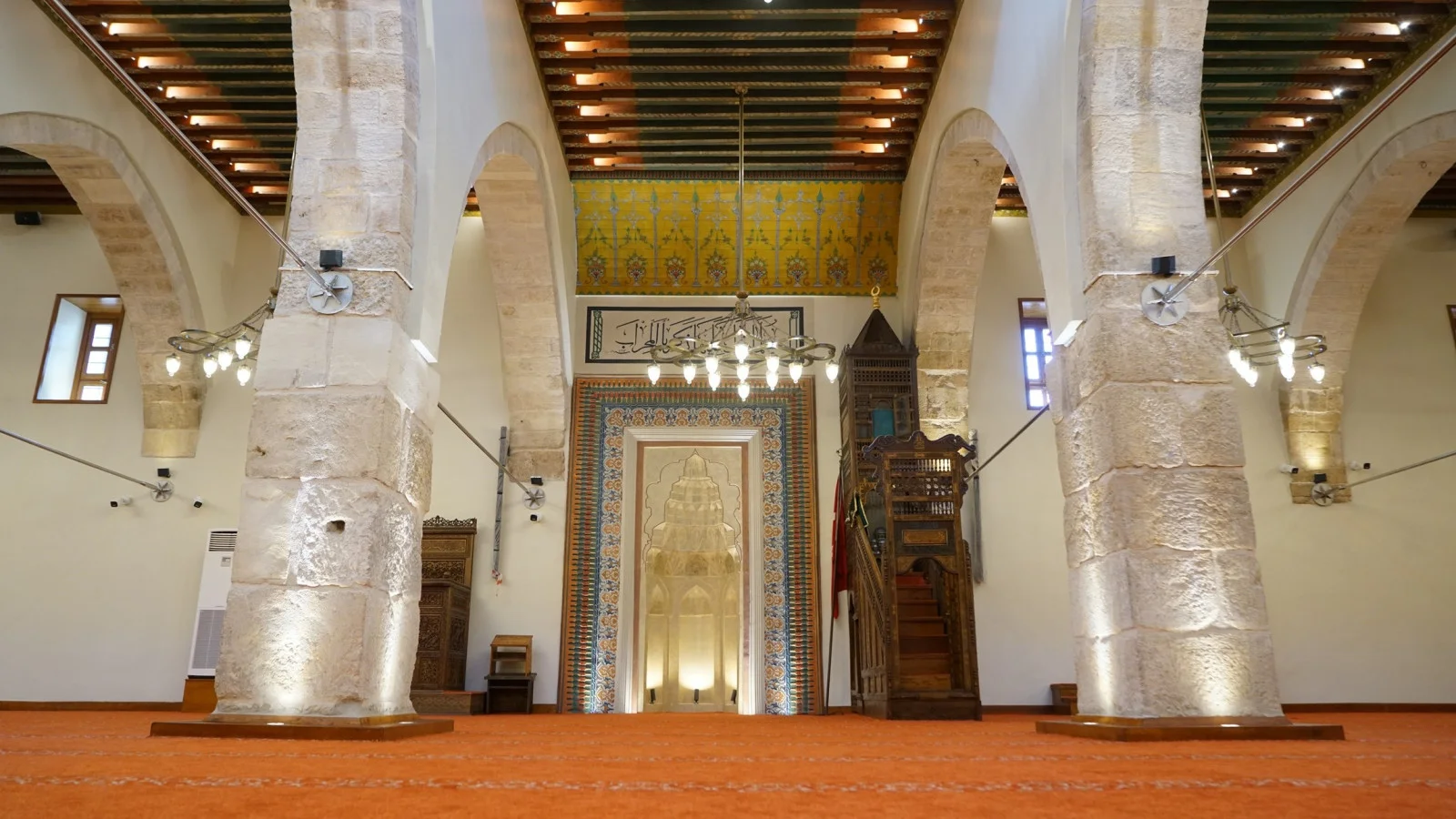 Kahramanmaraş'ta 580 Yıllık Ulu Camii Yeniden Ibadete Açıldı (2)