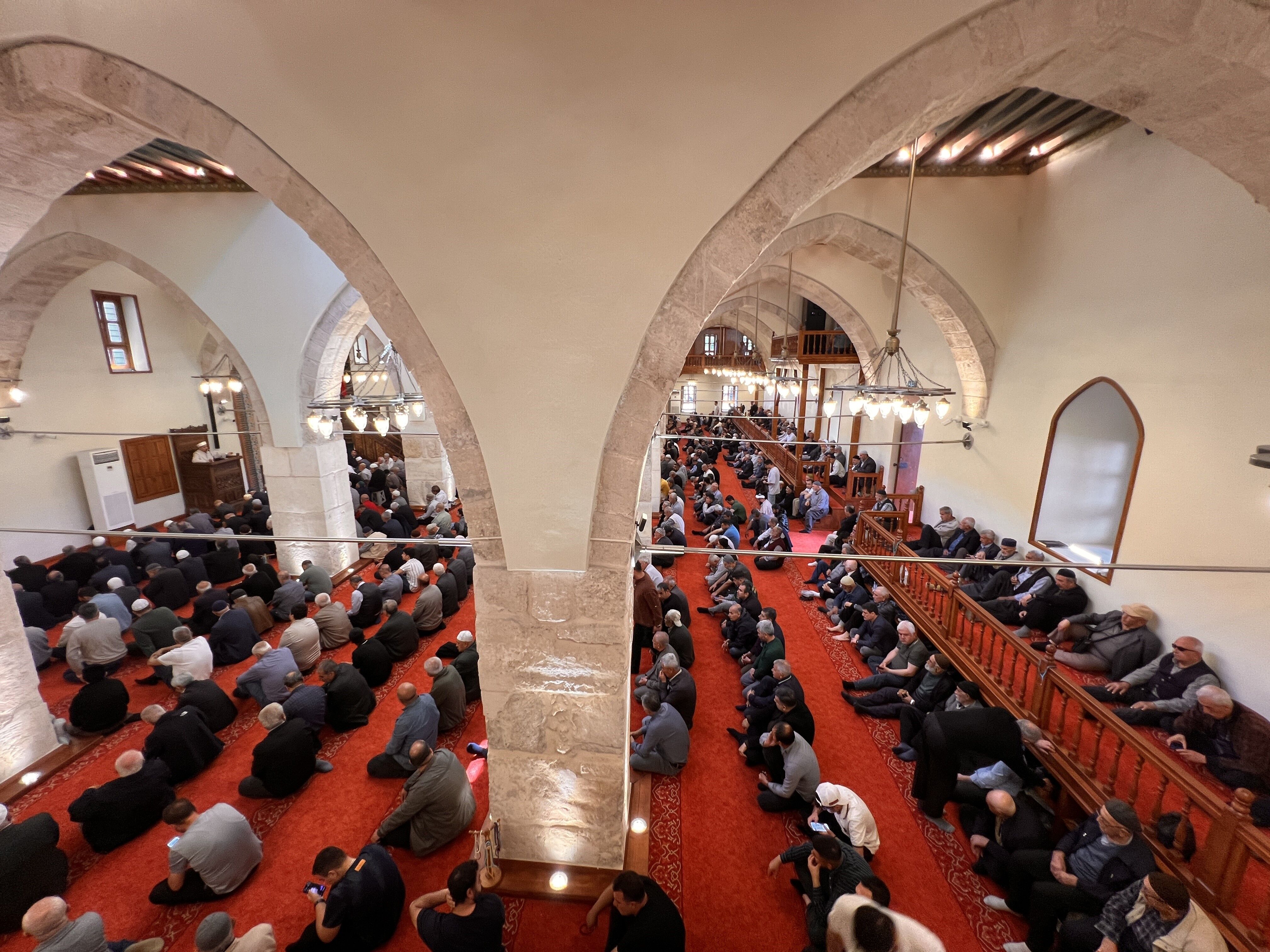 Kahramanmaraş'ta 583 Yıllık Ulu Cami’de İlk Cuma Namazı Kılındı (11)