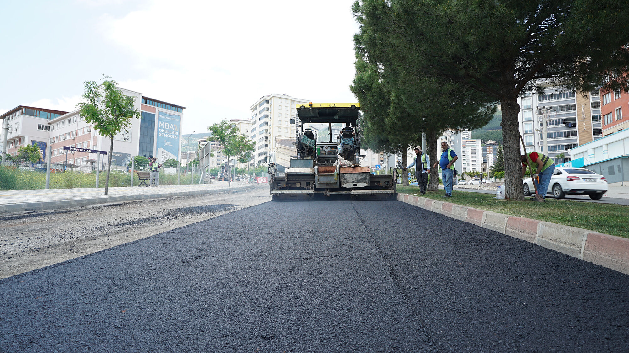 Kahramanmaraş’ta Ahır Dağı Caddesi Baştan Sona Yenileniyor (4)