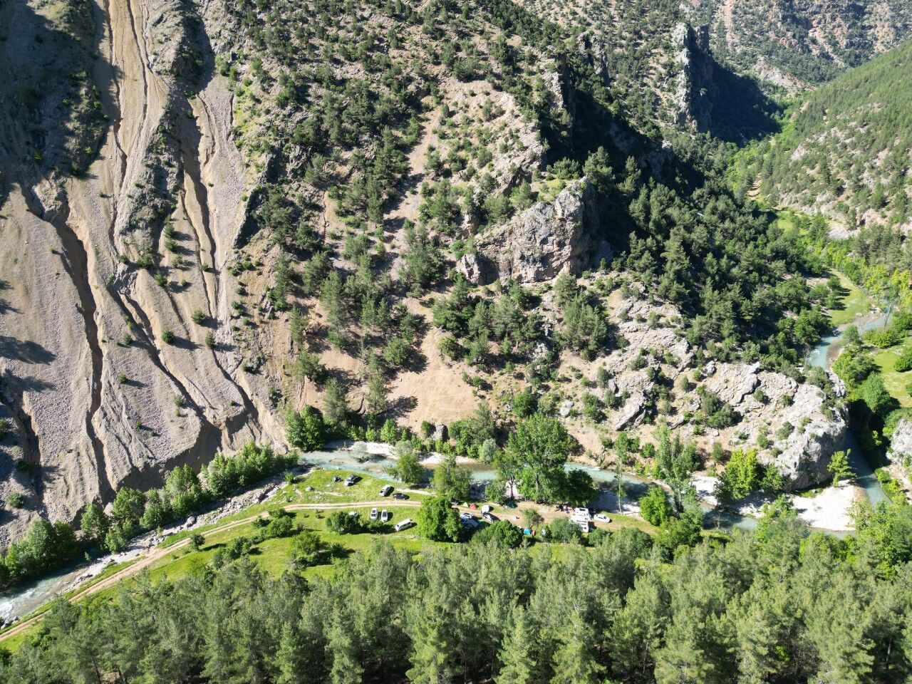 Kahramanmaraş'ta Bayram Tatilinde Kale Boynu Kanyonu Tercih Edildi (3)