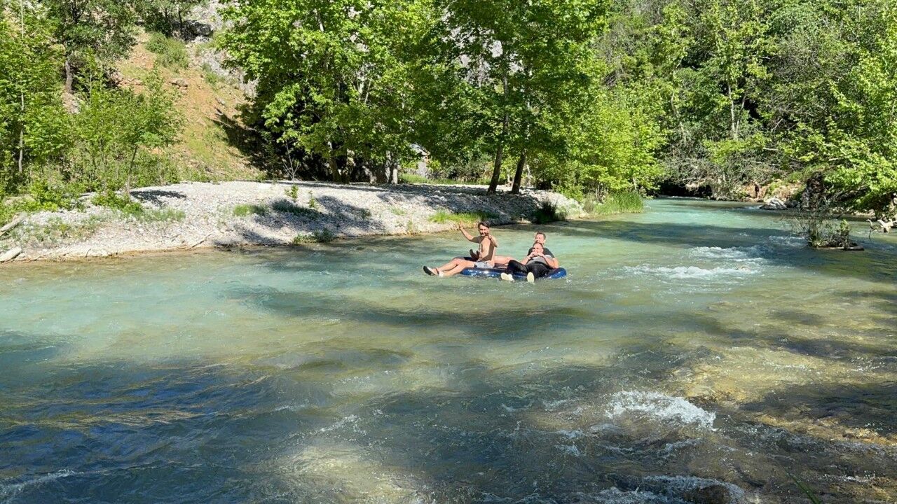 Kahramanmaraş'ta Bayram Tatilinde Kale Boynu Kanyonu Tercih Edildi (5)