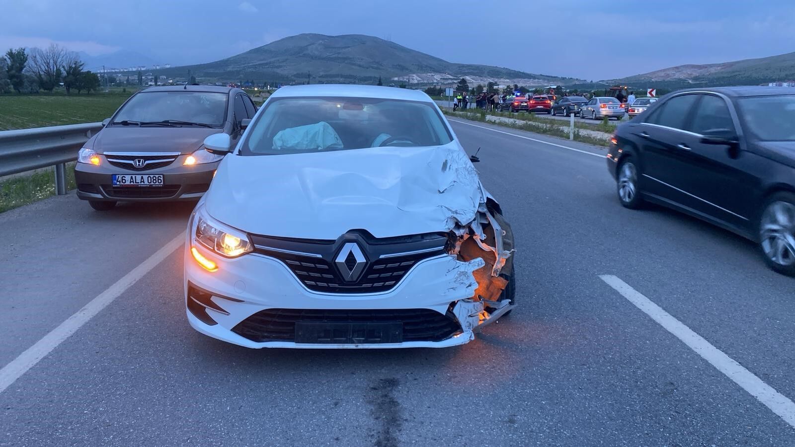 Kahramanmaraş’ta Feci Kaza Motosiklet Sürücüsü Hayatını Kaybetti (2)