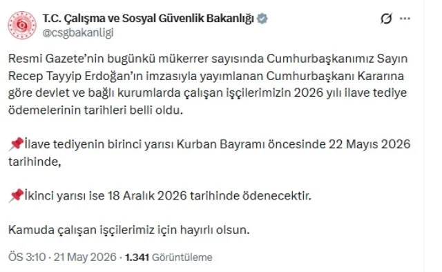 Kahramanmaraş'ta Kamu Işçilerinin Ödemeleri Bayramdan Önce Hesaplara Yatacak-1