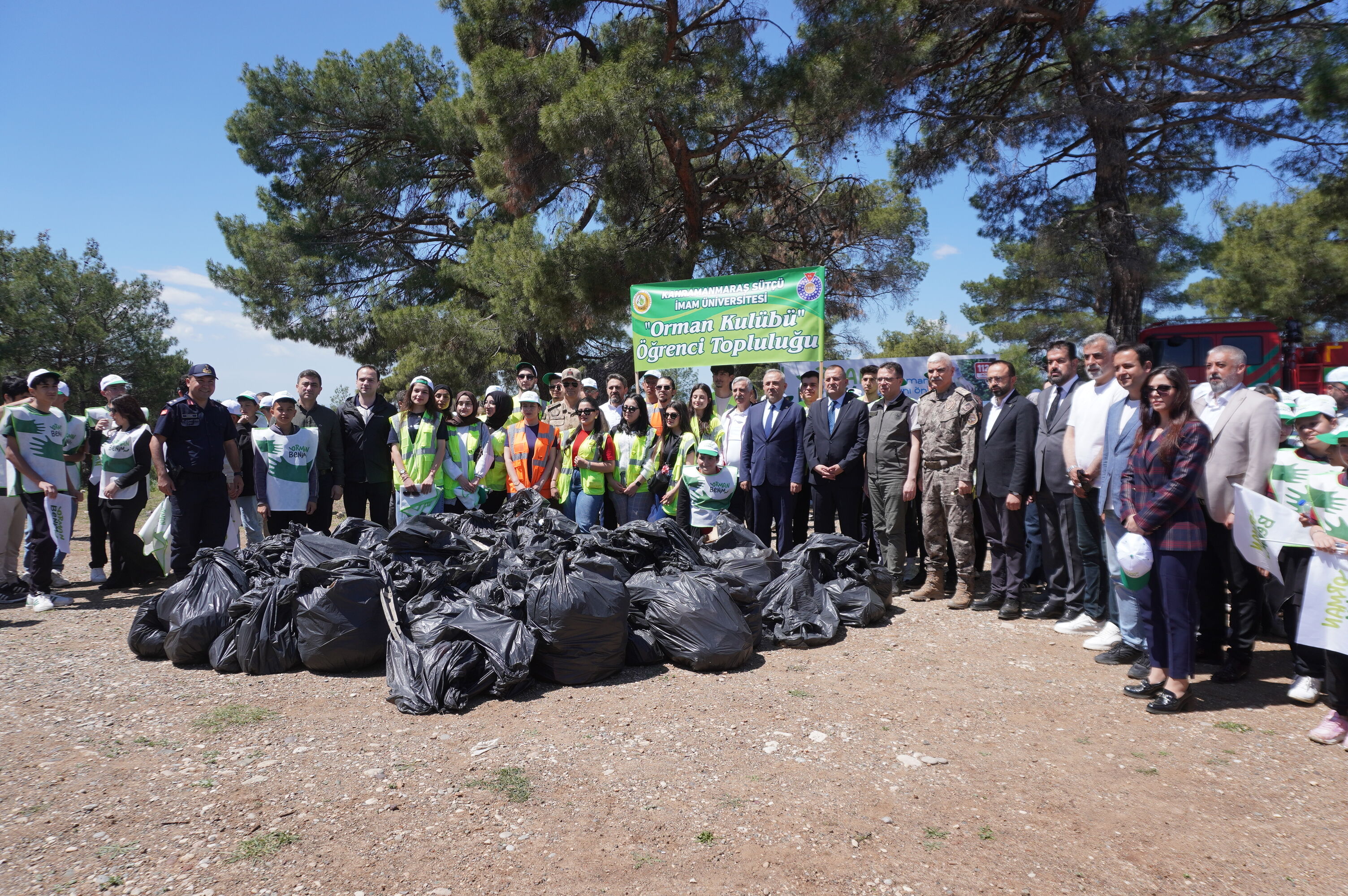 Kahramanmaraş’ta “Orman Benim” Etkinliğiyle Ormanlar Temizlendi (6)