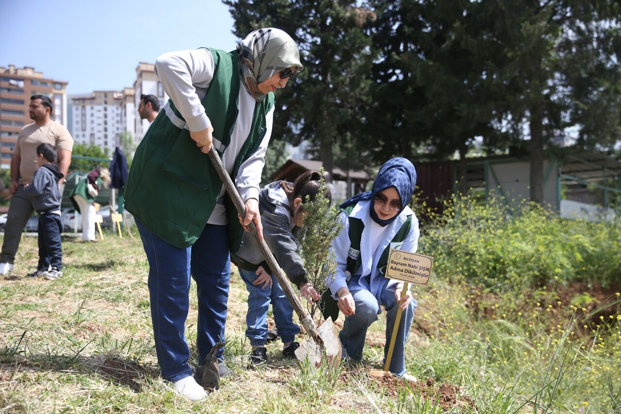 Kahramanmaraş’ta Saldırıda Hayatını Kaybedenler Anısına Fidan Dikildi (5)