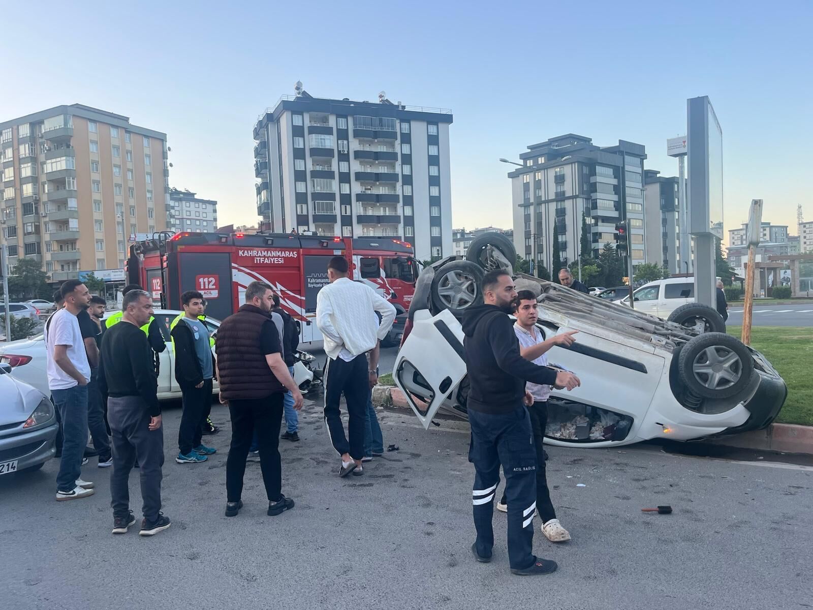 Kahramanmaraş’ta Trafik Felaketi: Peş Peşe Kazalarda 10 Yaralı