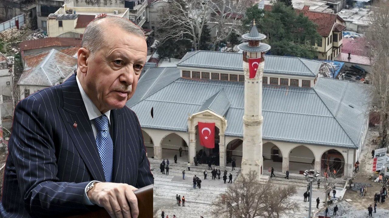 Kahramanmaraş’ta Ulu Camii Cumhurbaşkanı Erdoğan’ın Katılımıyla Açılacak