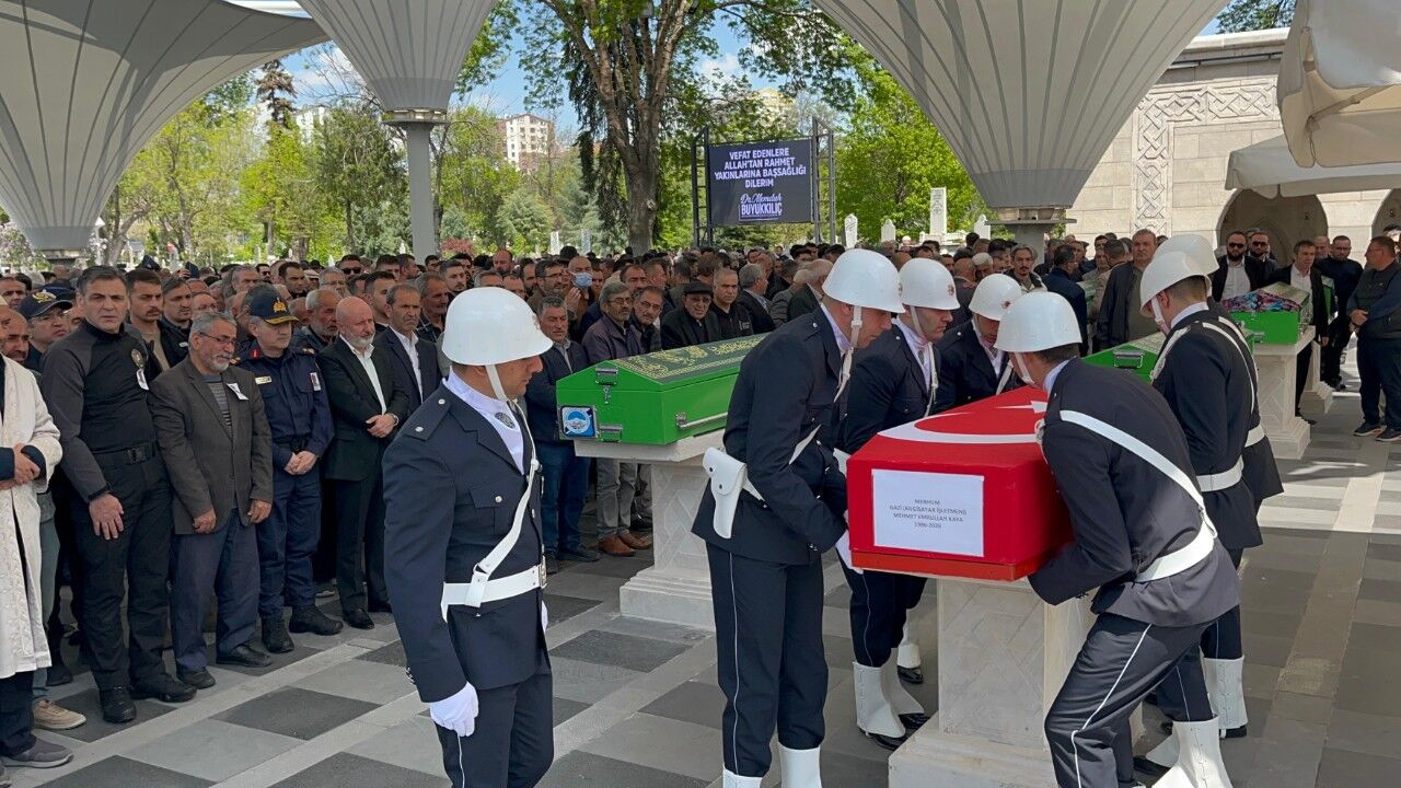 Kayseri'de Gazi Polis Mehmet Emrullah Kaya Ölümsüzlüğe Uğurlandı