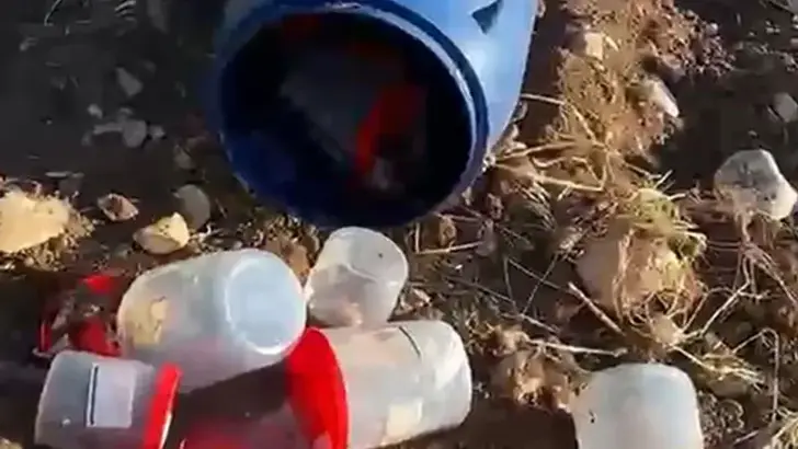 Mezarlıktaki Plastik Varilde 21 Insan Cenini Bulundu (1)