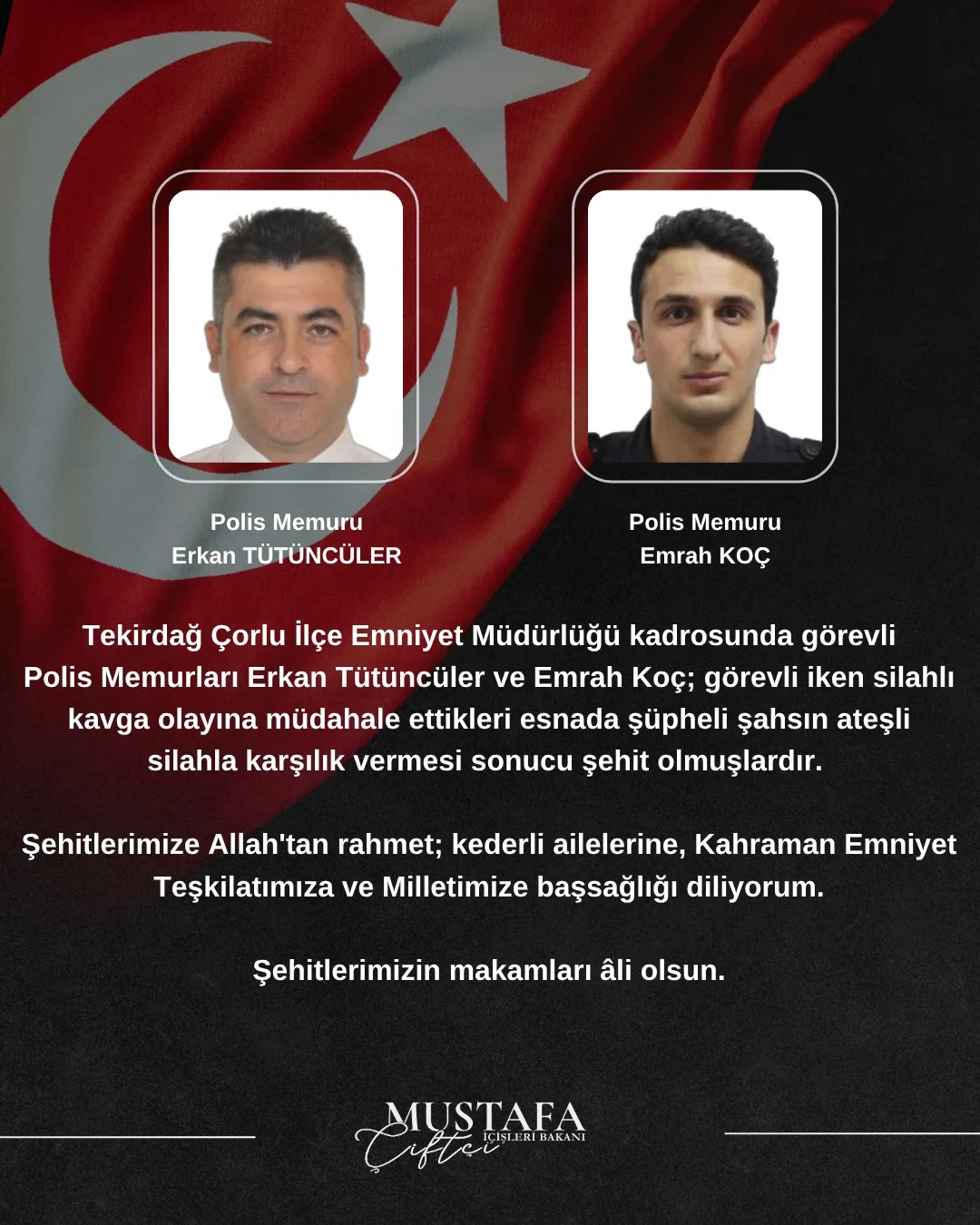 Şehit Polis Memuru Erkan Tütüncüler Kimdir Ve Nerelidir-1