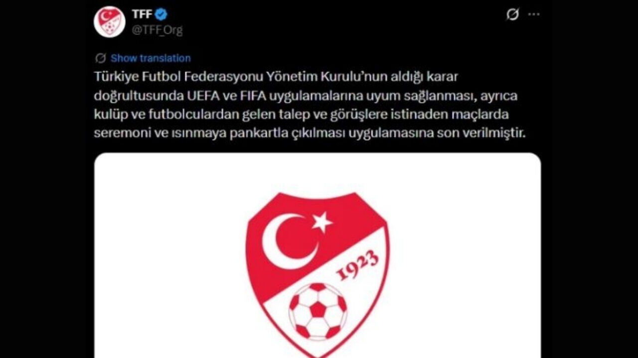 Süper Lig Maçlarında İstiklal Marşı Yasaklandı Mı Tff’den Açıklama Geldi Mi