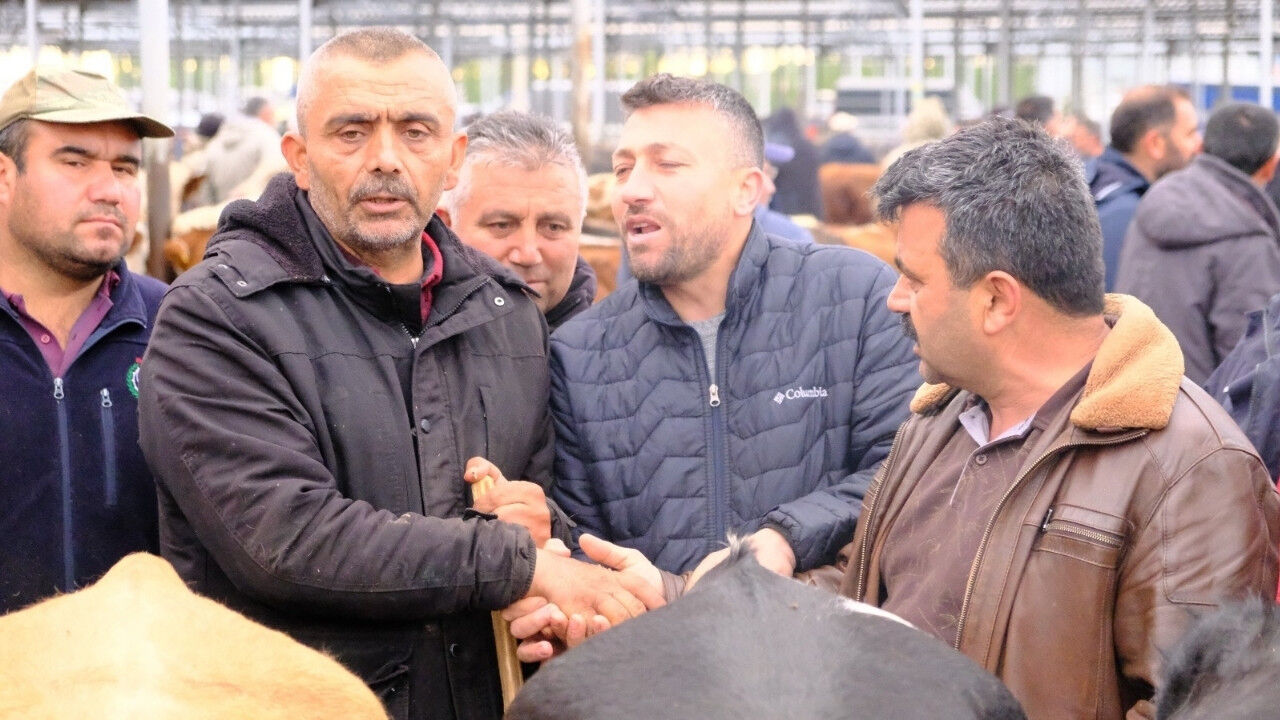 Türkiye’nin En Büyük Hayvan Pazarında Bayram Yoğunluğu Başladı (6)