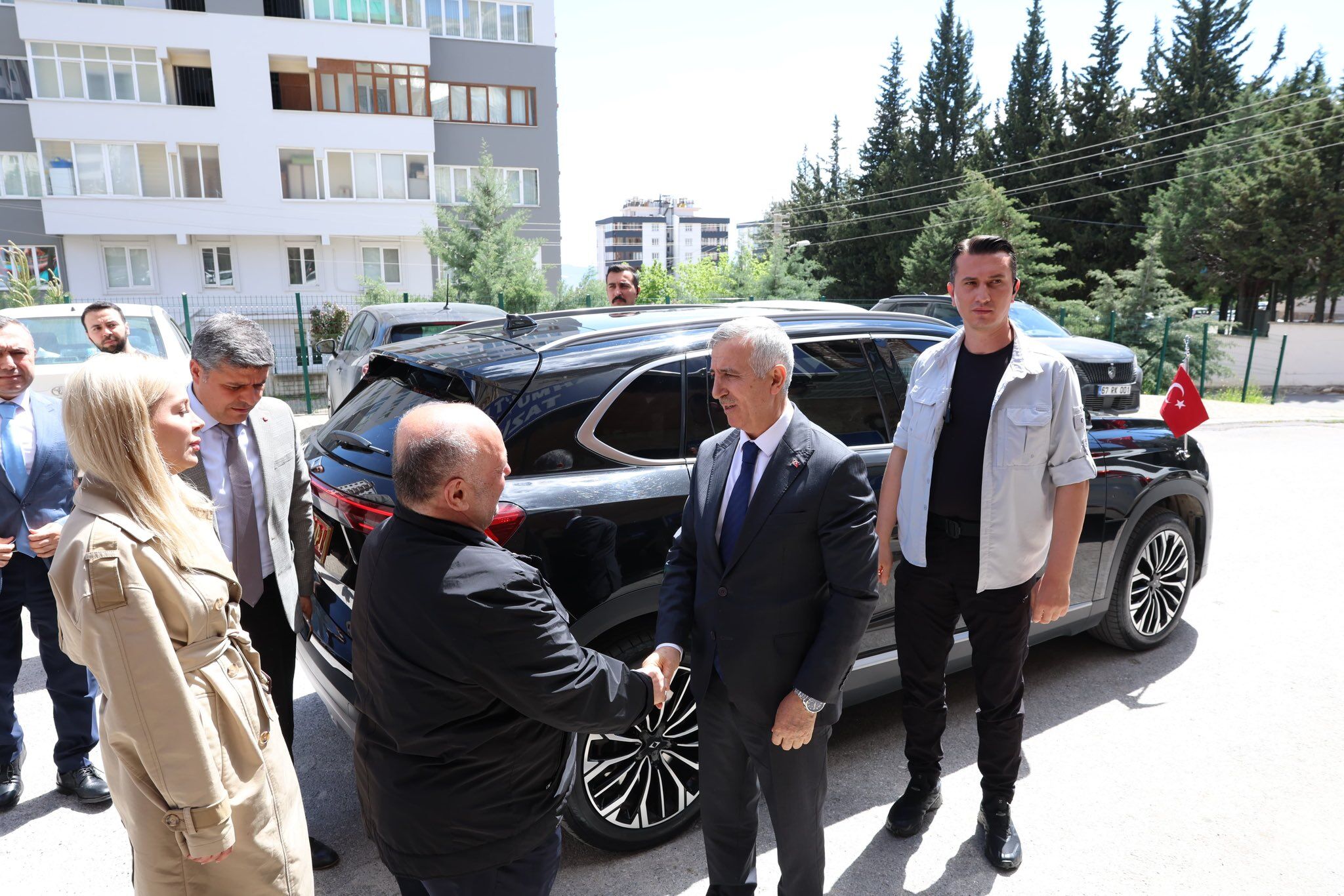 Vali Ünlüer'den Taziye Ziyareti! Bilal Kahraman Dualarla Anıldı (3)