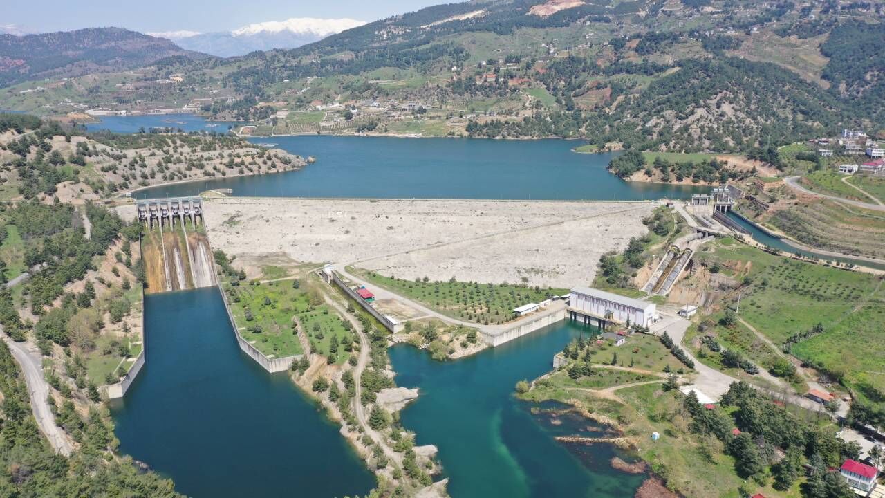 Kahramanmaraş'ta yağışlar barajları doldurdu-1