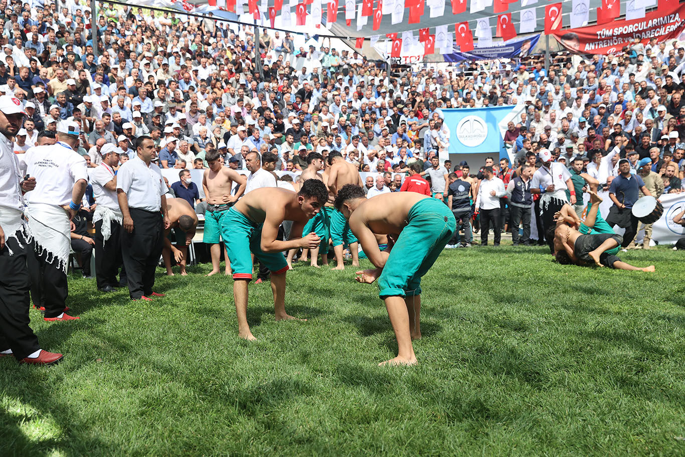 23. Geleneksel Dereköy Karakucak Ve Şalvar Güreş Festivali Için Geri Sayım Başladı (4)