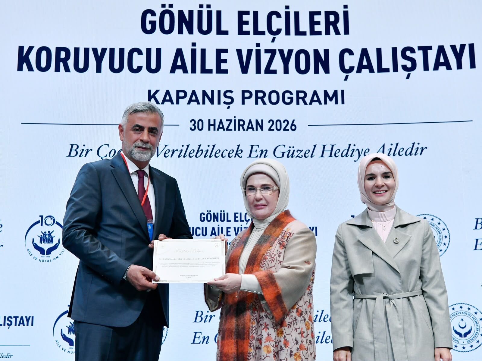 Emine Erdoğan’dan Kahramanmaraş’a örnek başarı ödülü-2