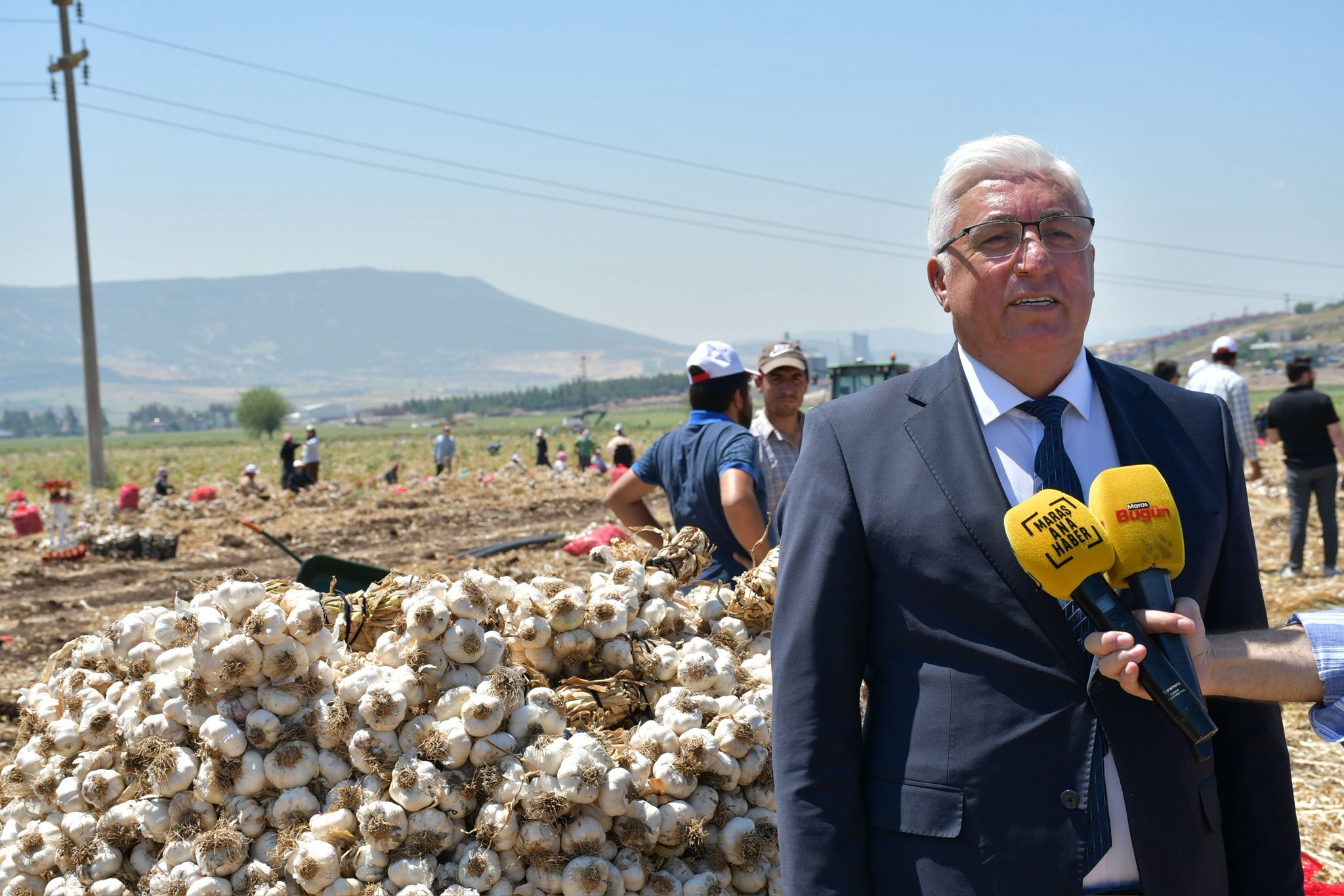 Başkan İkizer Pazarcık Sarımsağı Türkiye’de 3. Sırada (5)