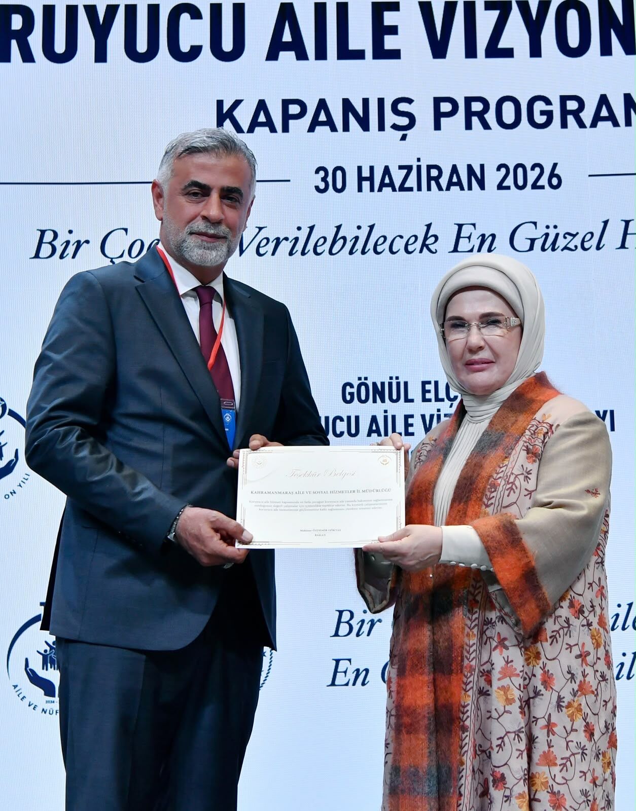 Emine Erdoğan’dan Kahramanmaraş’a örnek başarı ödülü3