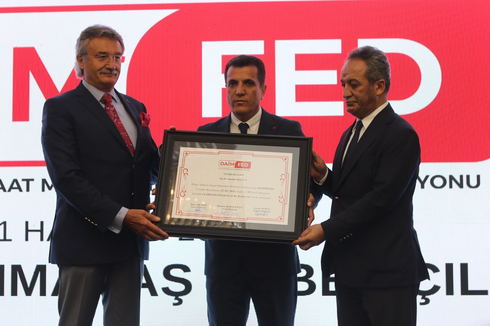 Dai̇mfed Kahramanmaraş Şubesi Görkemli Törenle Açıldı (1)-1