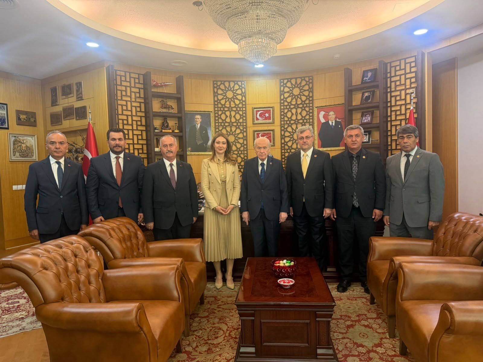 Devlet Bahçeli'ye Kahramanmaraş Raporu Sunuldu (1)