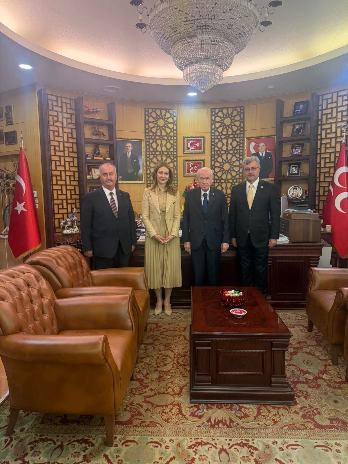 Devlet Bahçeli'ye Kahramanmaraş Raporu Sunuldu (3)