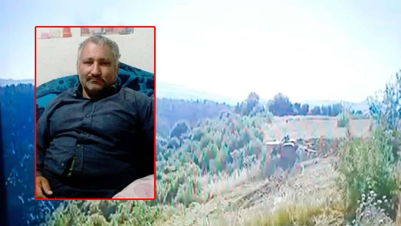 Devrilen traktörünün altında kalıp, öldü; Kaza kamerada