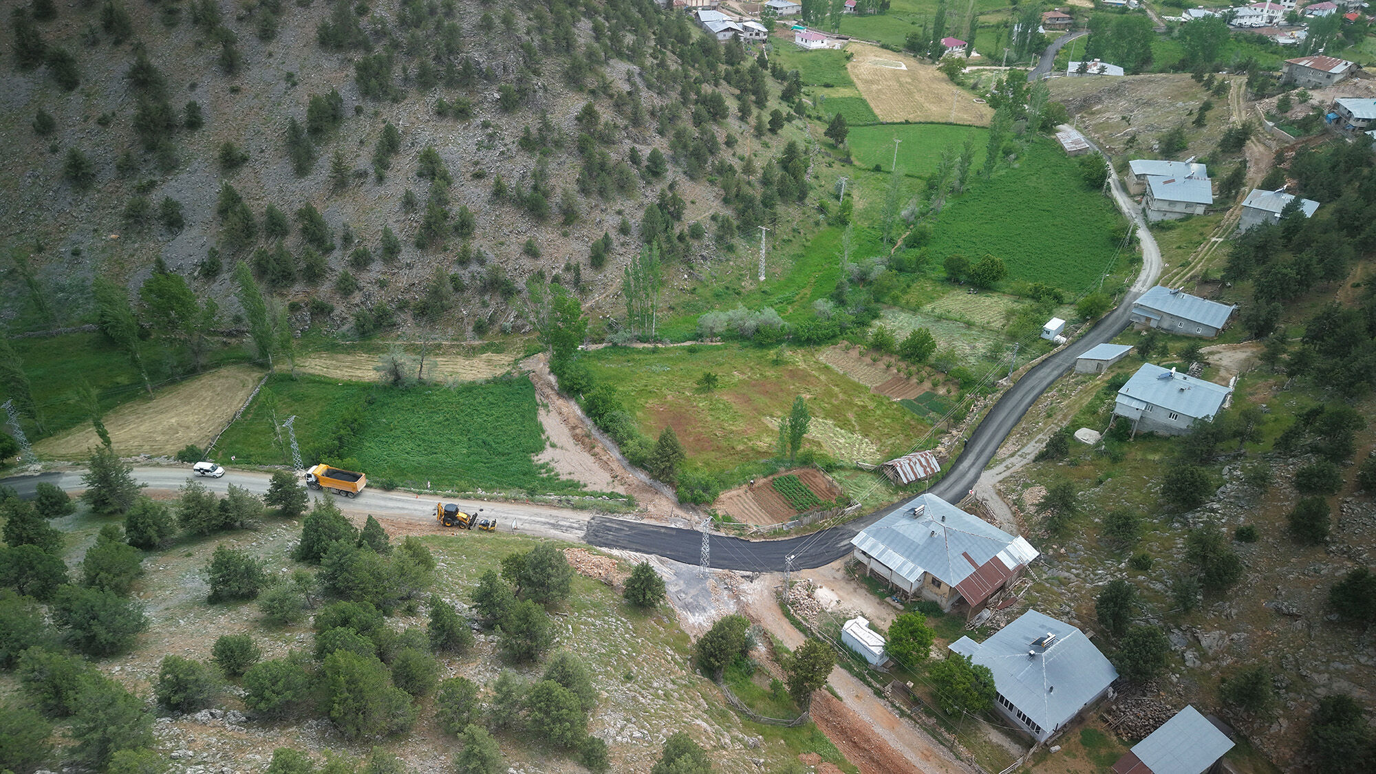 Göksun’da Yol Çilesi Bitiyor Yeni Arterler Açılıyor (2)