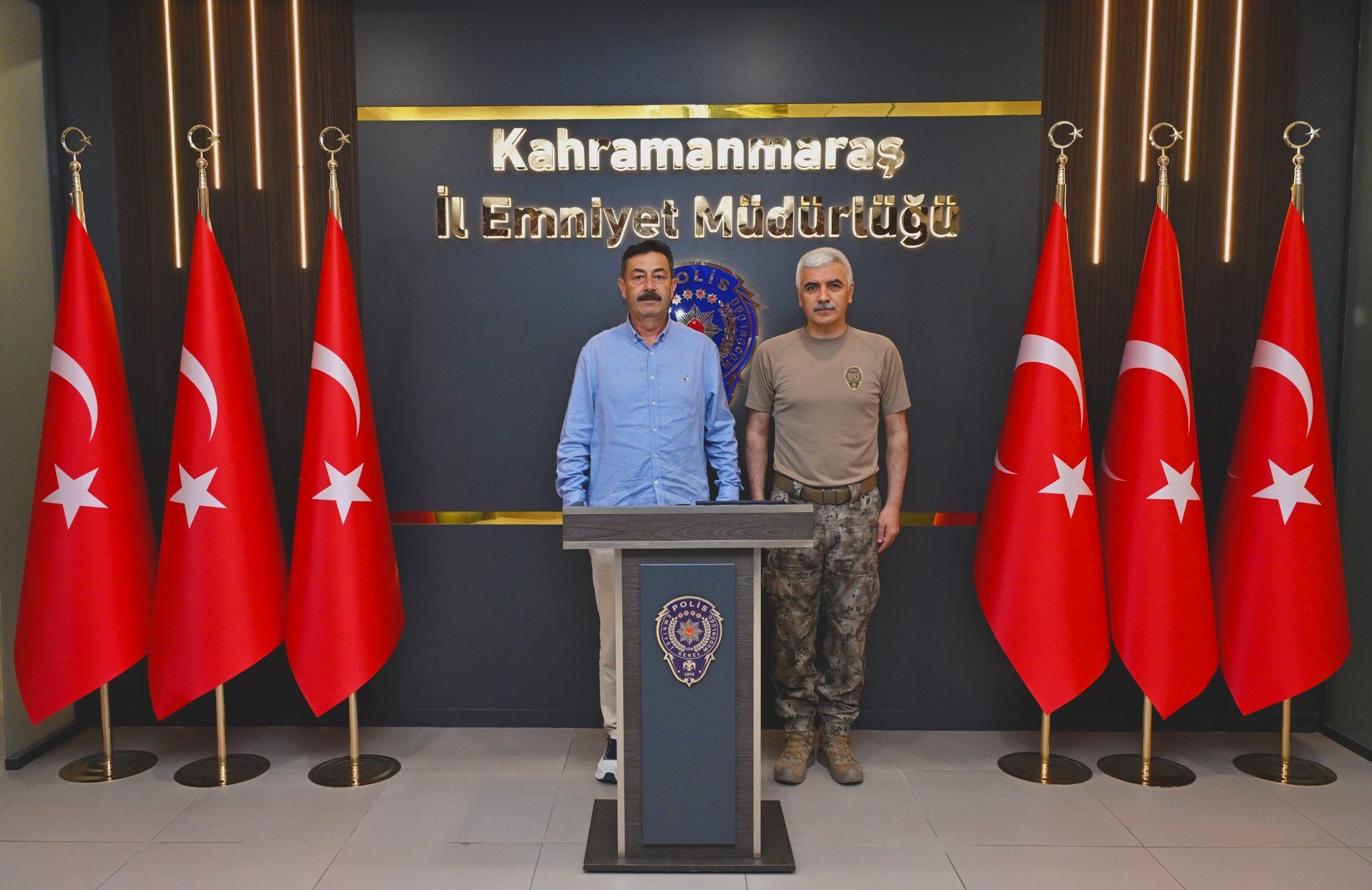 Kahramanmaraş Emniyeti'nde üst düzey ziyaret