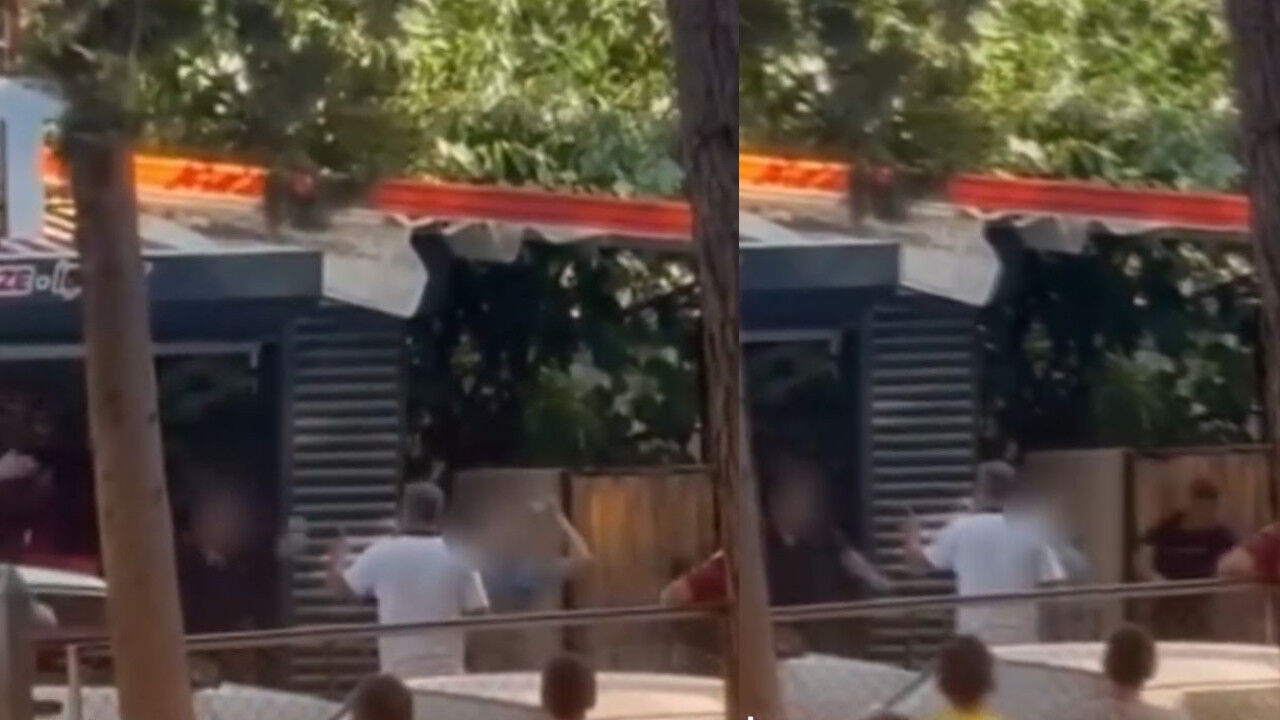Kahramanmaraş Çamlık Mesire Alanında sopalı kavga paniği