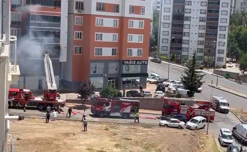 Kahramanmaraş Onikişubat’ta Apartman Dairesinde Yangın 3 Ölü (3)