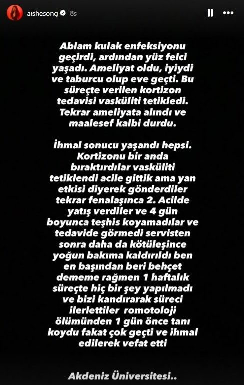 Kahramanmaraşlı Rapçi Aishe Hayatını Kaybetti