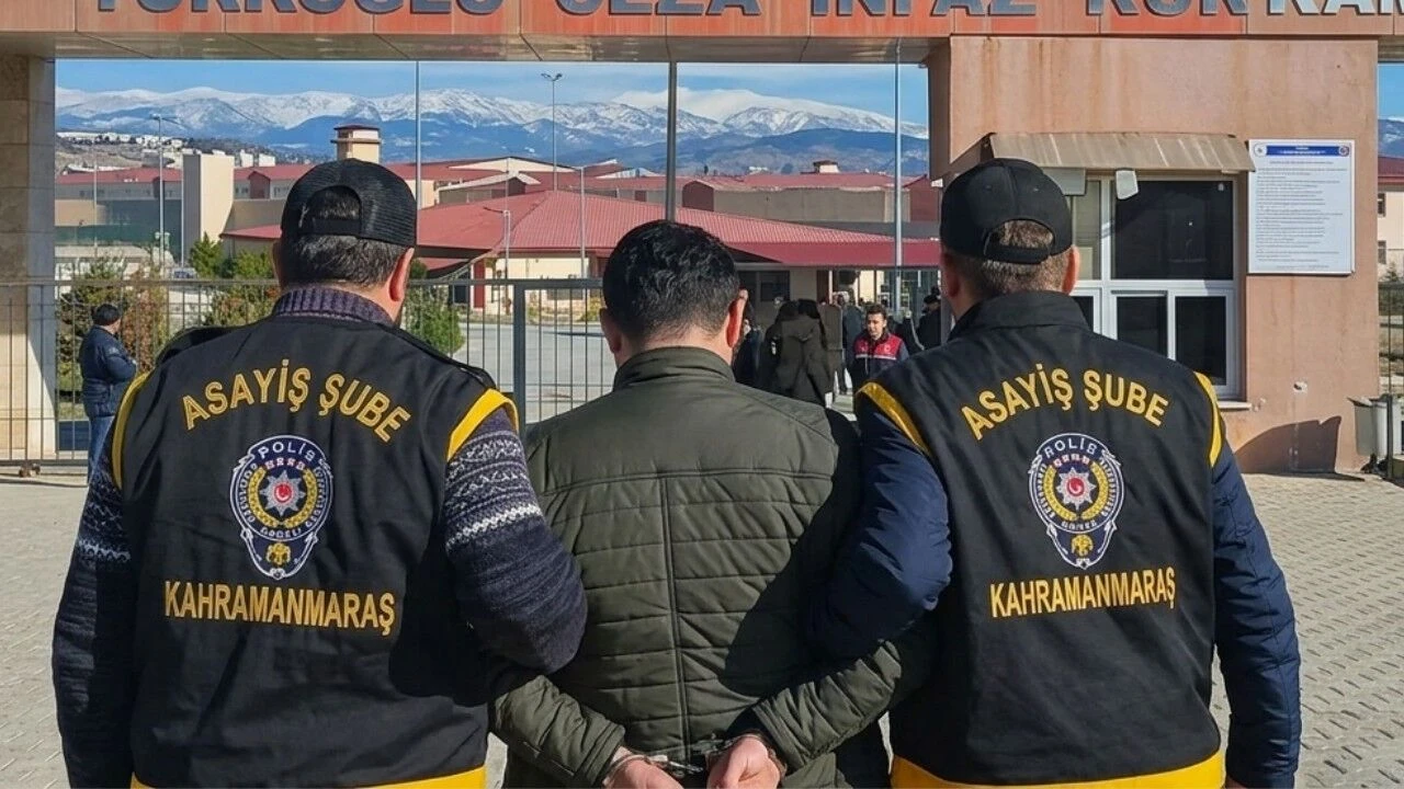 Kahramanmaraş'ta 29 yıl hapis cezasıyla aranan hükümlü yakalandı