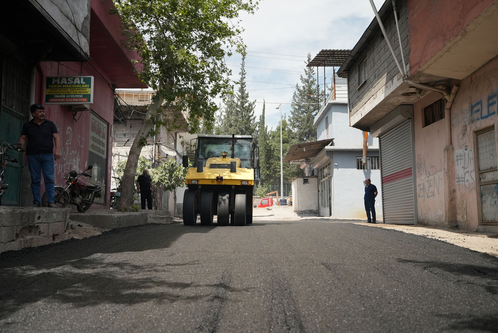 Kahramanmaraş’ta 17 Noktada Asfalt Seferberliği Başlıyor (9)