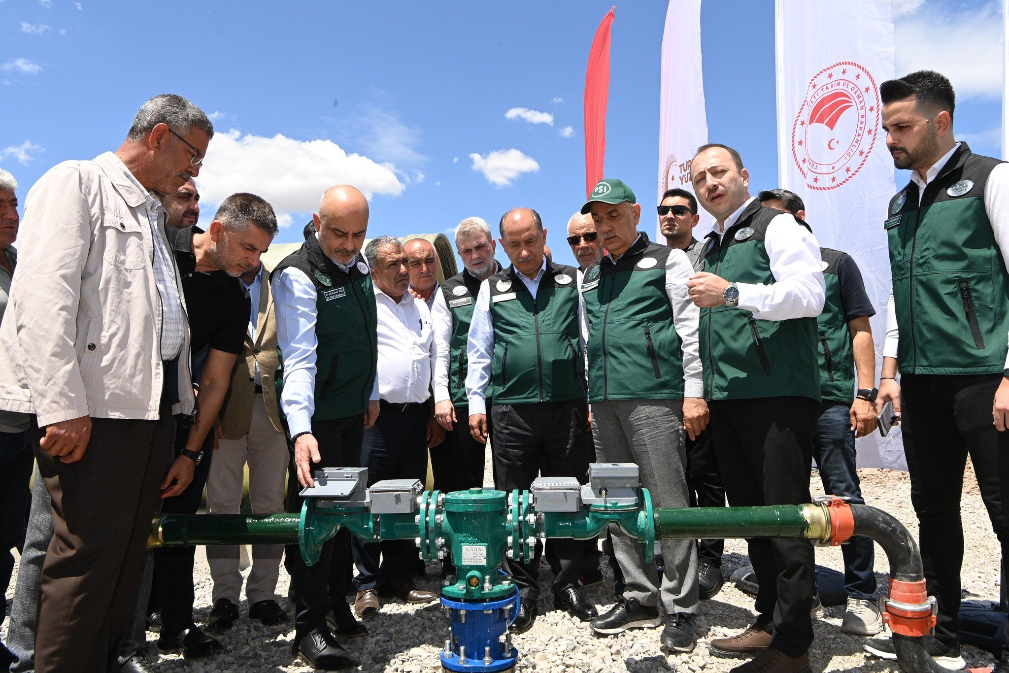 Kahramanmaraş’ta 200 Bin Dekar Araziyi Sulayacak Projede Son Durum (2)