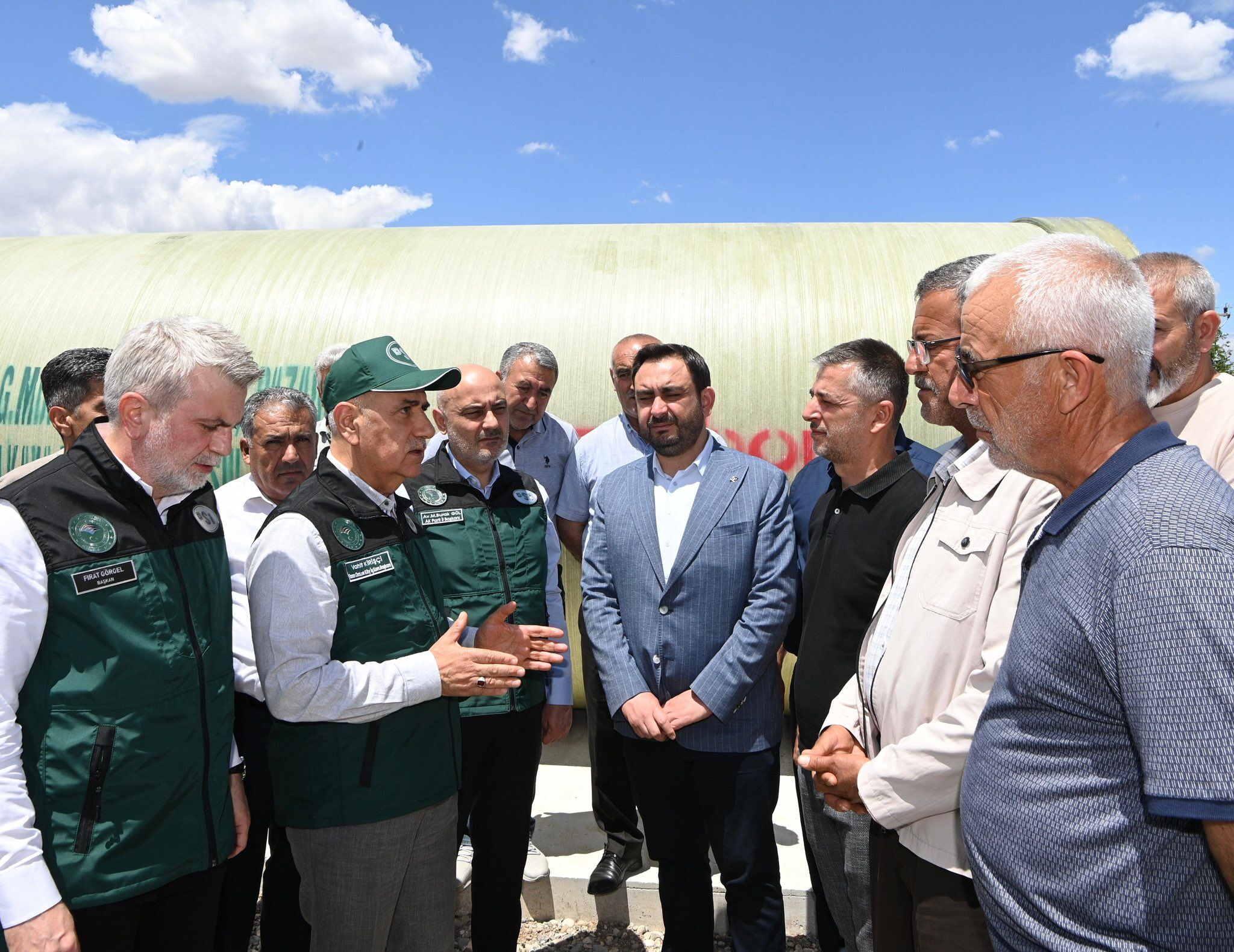 Kahramanmaraş’ta 200 Bin Dekar Araziyi Sulayacak Projede Son Durum (3)