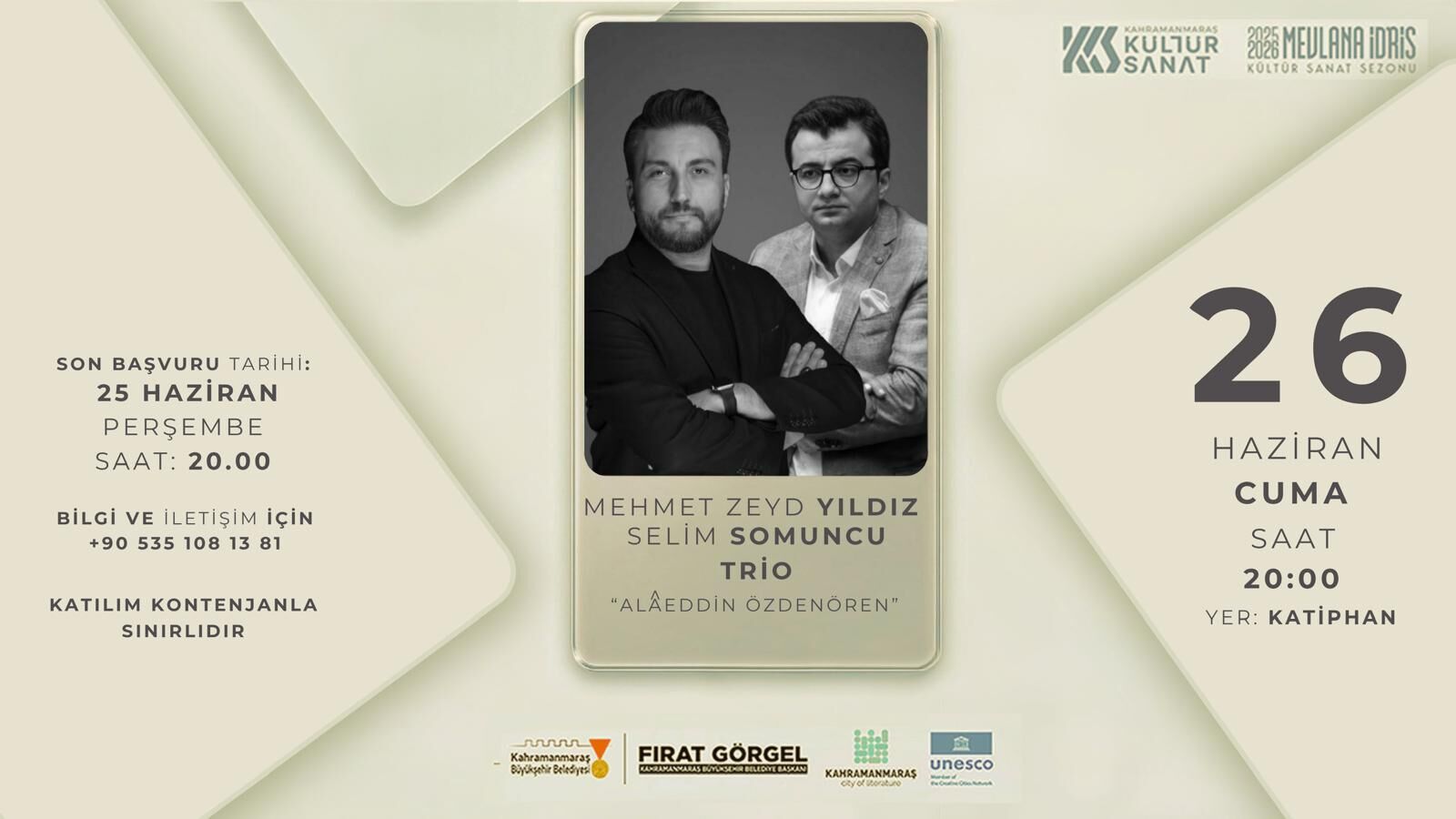Kahramanmaraş’ta Alaeddin Özdenören, Vefatının Yıl Dönümünde Eserleriyle Anılacak-1