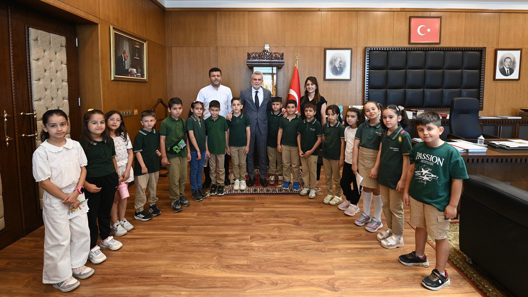 Kahramanmaraş'ta Çocuklar Belediyeyi Gezdi, Taleplerini Başkan Görgel’e İletti (2)
