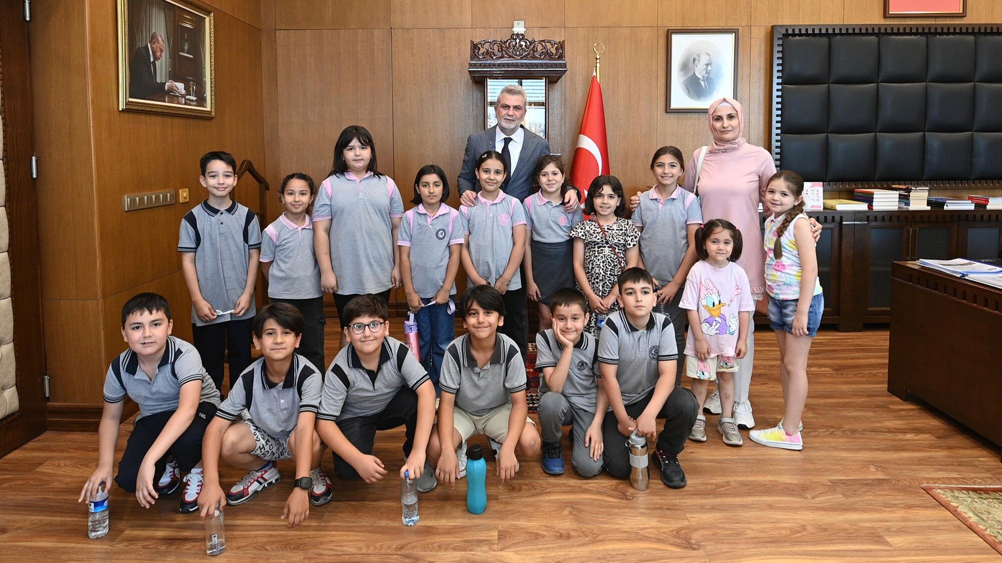 Kahramanmaraş'ta Çocuklar Belediyeyi Gezdi, Taleplerini Başkan Görgel’e İletti (3)