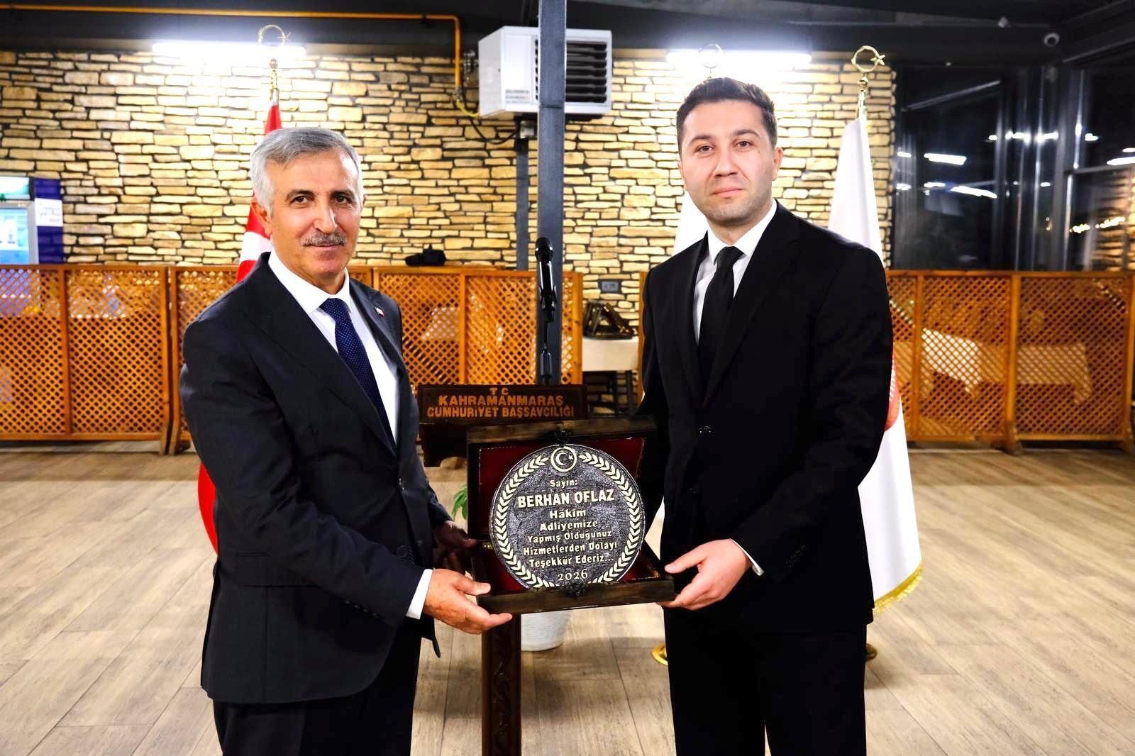 Kahramanmaraş'ta Görev Yeri Değişen Hâkim Ve Savcılar Için Veda Programı4