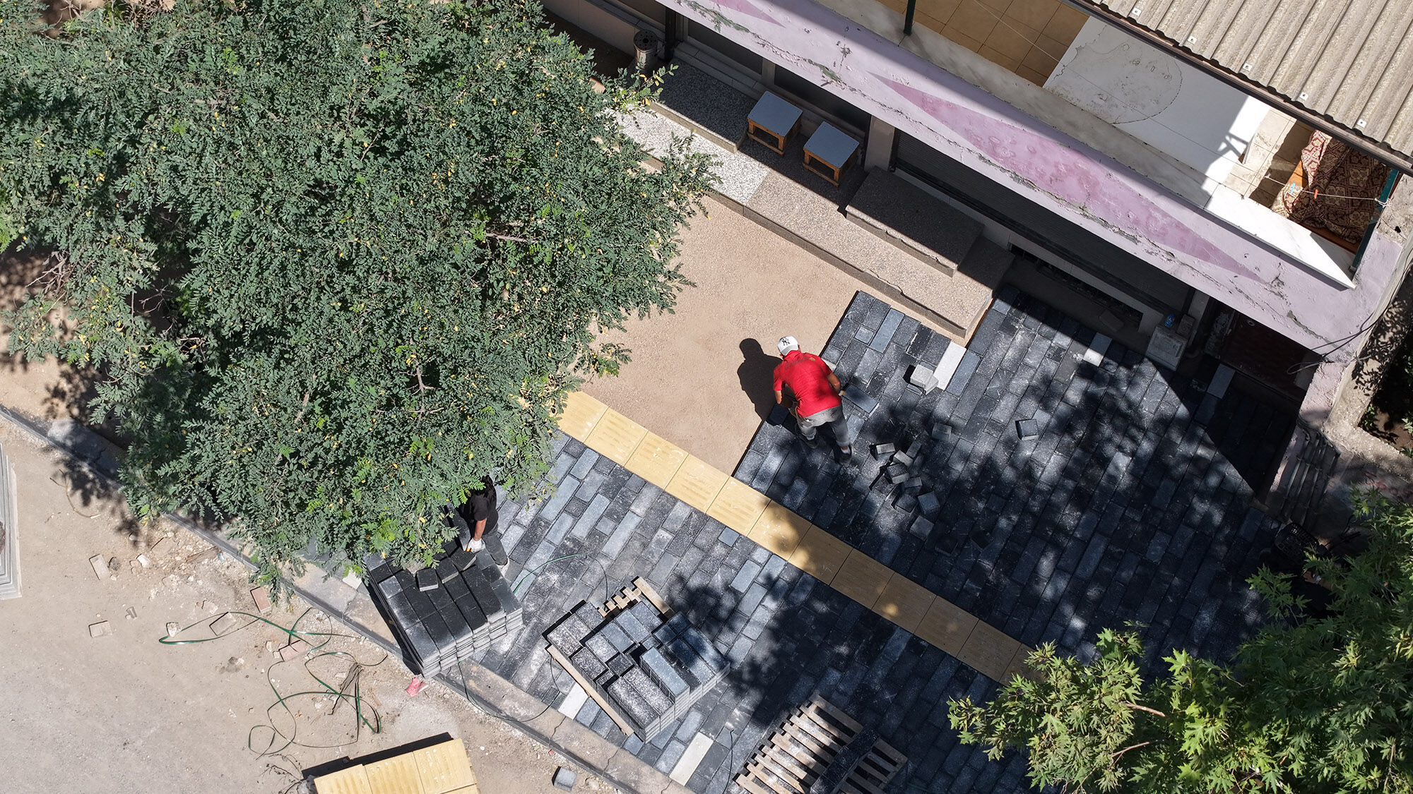Kahramanmaraş’ta Hacı Murat Caddesi Baştan Sona Yenileniyor (2)