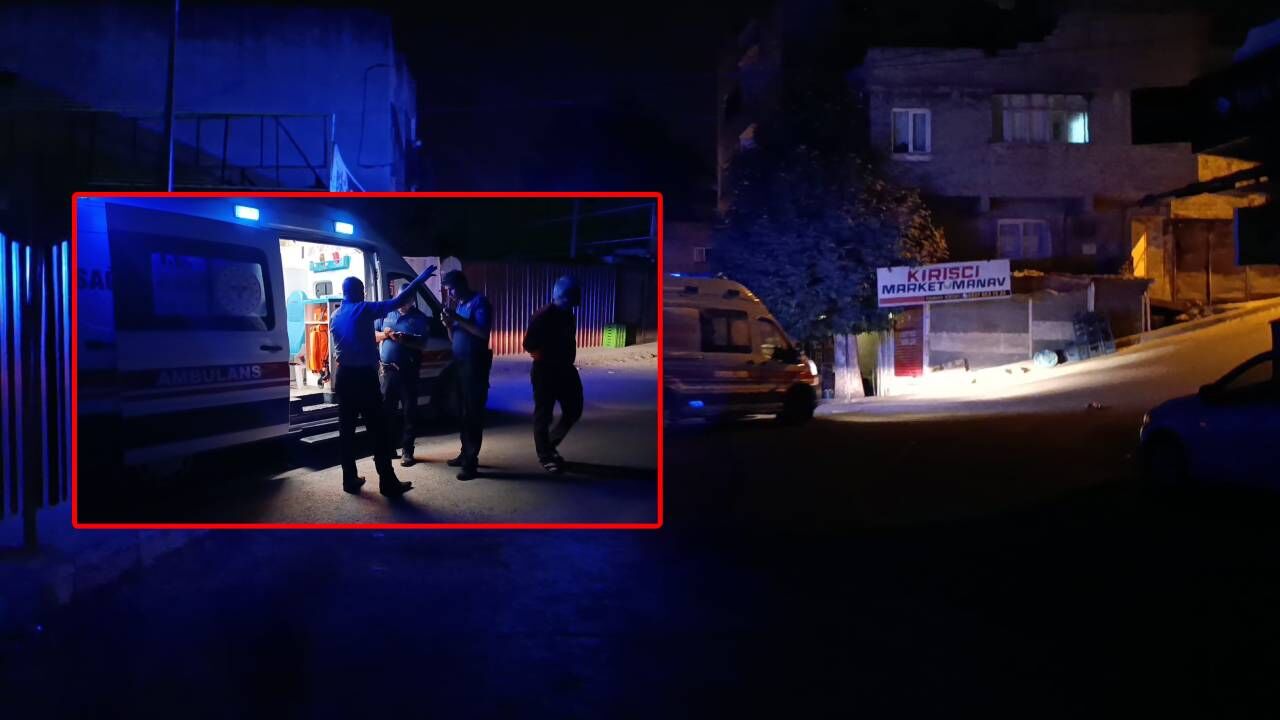 Kahramanmaraş'ta arkadaş kavgası kanlı bitti: 1 yaralı