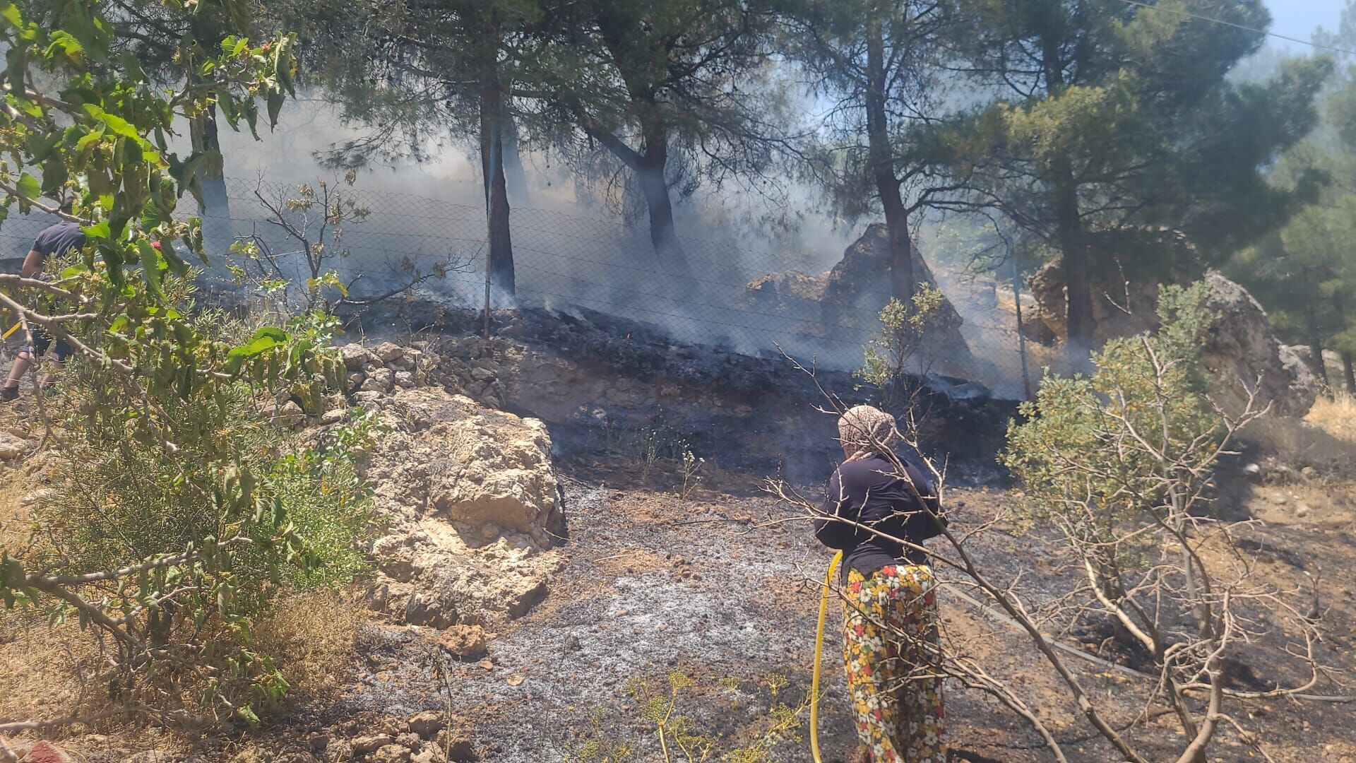 Kahramanmaraş'ta korkutan orman yangını