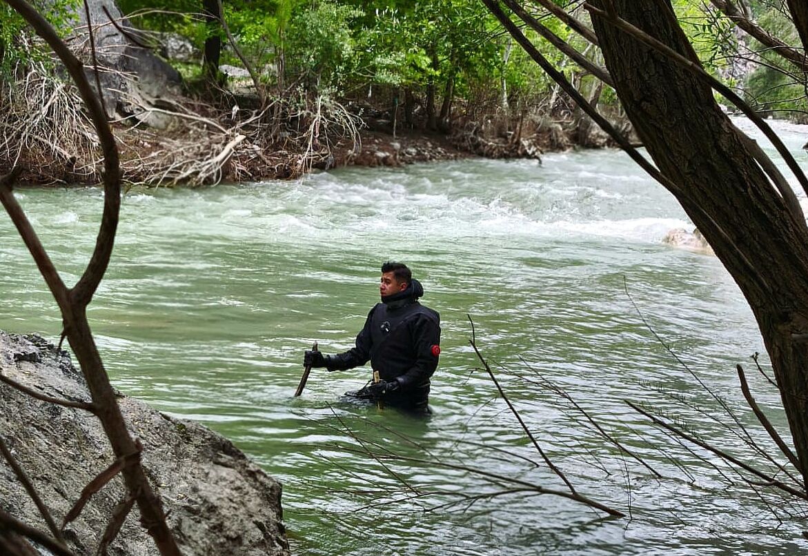 Kahramanmaraş’ta Nehirde Kaybolan Kişi İçin Arama Çalışmaları 8. Günde Sürüyor (2)