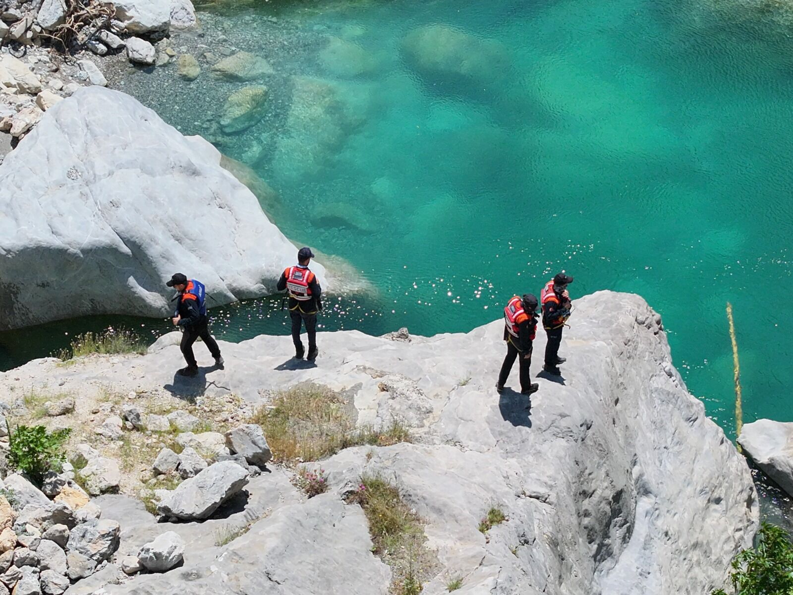 Kahramanmaraş’ta Nehirde Kaybolan Kişi İçin Arama Çalışmaları 8. Günde Sürüyor (5)