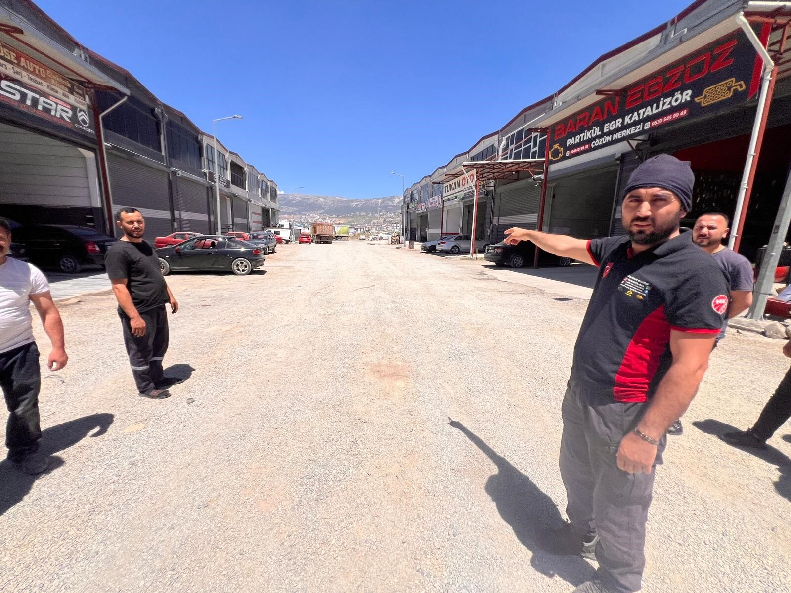 Kahramanmaraş’ta Sanayi Sitesi Alarm Veriyor Toz Ve Çamur Hayatı Felç Etti (2)
