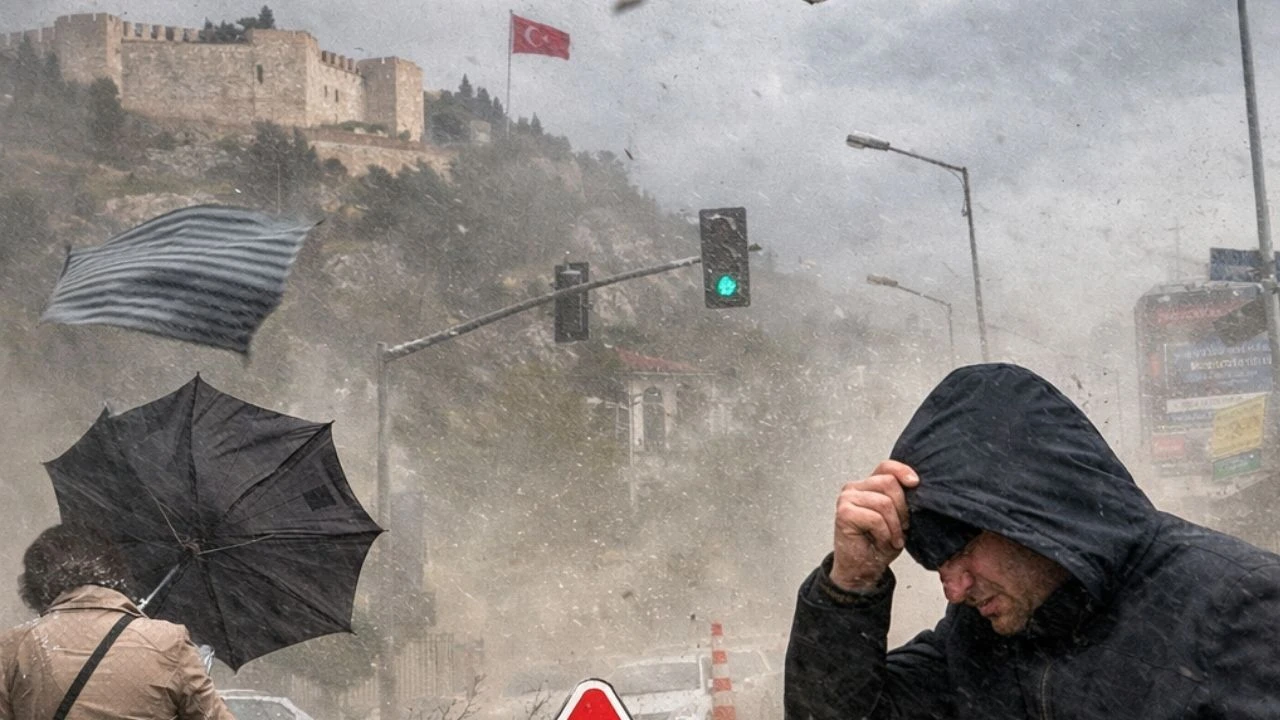 Kahramanmaraş için kuvvetli rüzgar uyarısı