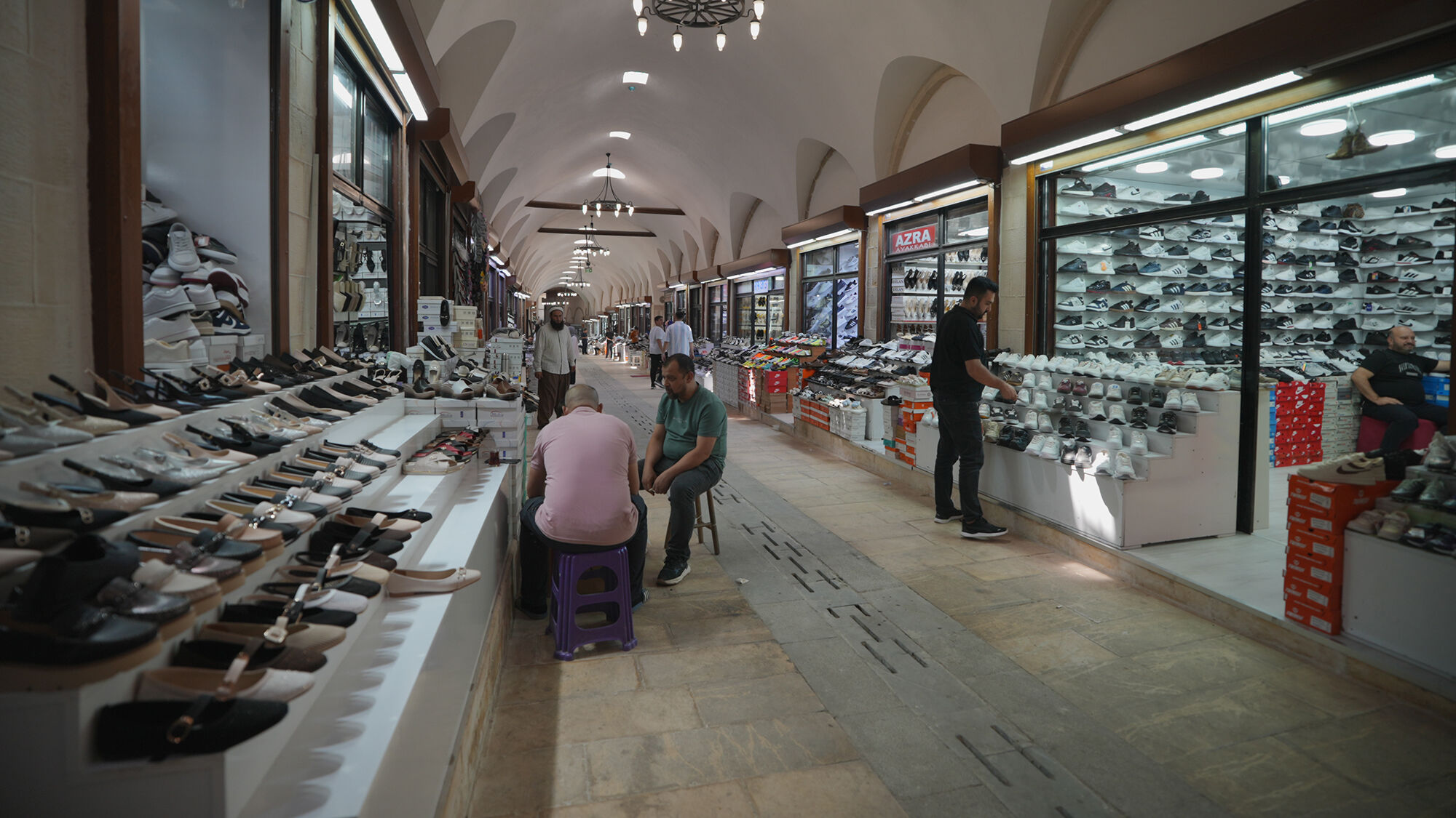 Kahramanmaraş’ta Tarihi Kapalı Çarşı’da Kepenkler Yeniden Açıldı (6)