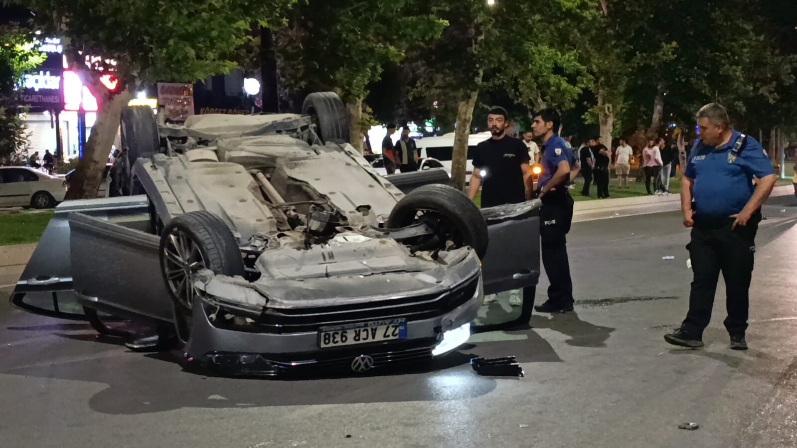 Kahramanmaraş'ta Tehlikeli Yarış Can Alıyordu 5 Yaralı (7)